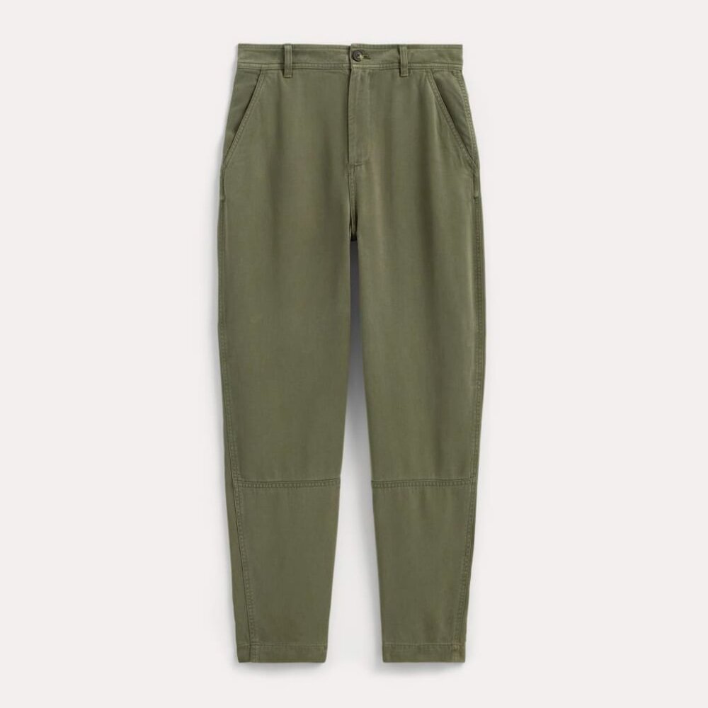 Everlane Women's Chino in Buttersoft in Olive, Size 0